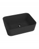 Lavita Umywalka nablatowa Alegranza Black 49x38cm 5900378334156